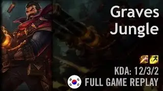 Graves Jungle vs Kindred - Wolf - KR Challenger Path 6.1