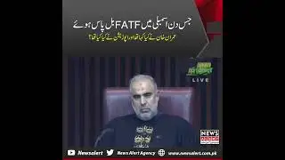 On the day the FATF bill was passed | what did Imran Khan say and what did the opposition do?
