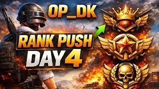 “Rank Push Day 4—Conqueror Progress” #RankPushDay4 #RankPush #BGMIGameplay#BGMIIndia #OpDk #BGMIRank