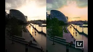 Free Lightroom Preset - Cool Sunset