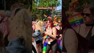 Attending Copenhagen Pride Festival #pride2024 #prideparade #trending