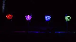 GIGALUMI Solar Outdoor Garden Color Changing Lights