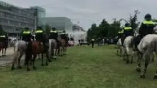 Anti-lockdown protesters clash with police