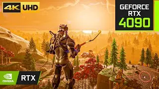 Fortnite Omega Skin Gameplay : RTX 4090 + 7800X3D ( 4K Ultra Graphics RTX ON )