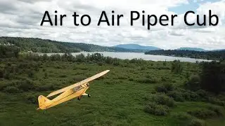 Hangar 9 Piper Cub Touch & Gos | Air to Air | DJI Mavic Pro |