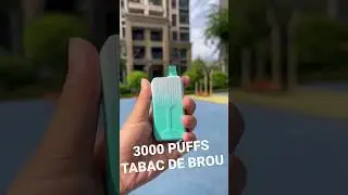 Cigarette &eacute;lectronique jetable 3000 PUFFS au TABAC DE BROU