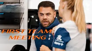 Martin Ho's first team meeting 🗣️ // Spurs Women
