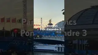 Paris olympics Pont Alexandre III 😃🎨🤌🏻#parisolympics #paris2024 #paris