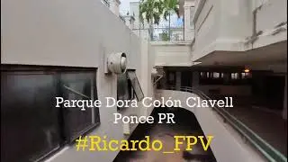 Parque Urbano Dora Col&oacute;n Clavell - Ponce Puerto Rico, FPV Drone Steady Flight