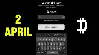 What is the term for early-stage token sales in Web3? | Dropee Question Of Day | 2 April