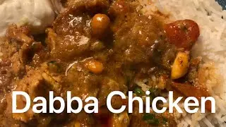 Dabba Chicken (med friterat kycklingskin)