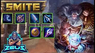 SMITE ARENA 2021| KING OF THE GODS | ZEUS HIGH DAMAGE BUILD