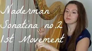 Classical Harp Music | Naderman Sonatina No. 2, 1st Movement