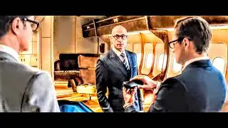 Kingsman 2 The Golden Circle: (2017) Plane ride to Poppy Island