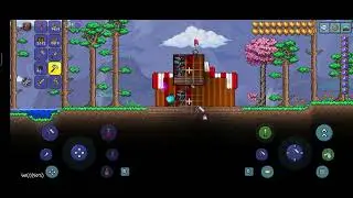 Небольшой цирковой шатёр/Small circus tent [ПОСТРОЙКИ В ТЕРРАРИЯ/TERRARIA BUILDS]
