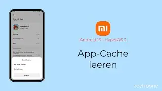 App-Cache leeren - Xiaomi [Android 15 - HyperOS 2]