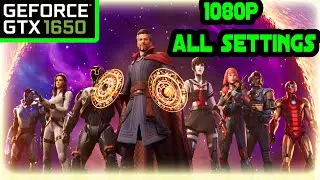 GTX 1650 Fortnite Chapter 3 Season 2 Fps test
