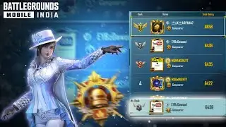 SQUAD CONQUEROR LIVE RANK PUSH c2S5 || ROAD TO #N01 LEADERBOARD INDIA 🇮🇳🔥