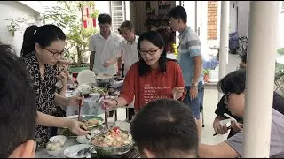 Tết nhà ông Năm, ăn lẩu, đi chùa Châu Đốc #giadinhongnam