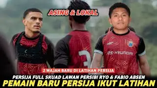 Ngeri PEMAIN BARU PERSIJA GABUNG LATIHAN🥶 Persiapan Lawan Persib‼️ 2 pemain Absen😱 #persija 