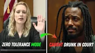 DRUNK Defendant Fails Court Breathalyzer! Probation Violation Leads to Instant Jail and $15K Bail