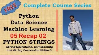 String conversion methods (Quick Recap) - #05.2 | Complete Python Tutorial | Beginners Level