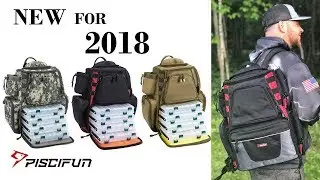 Piscifun NEW Large Capacity Tackle Bag - Ultimate Fishing Bag for Kayak and Bank Fishing