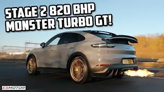 TUNING THE WORLDS FASTEST SUV! CAYENNE TURBO GT w/ DMO! - STAGE 2!  #esmotoruk #cayenneturbogt