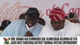 LATEST ENGAGEMENTS OF THE GOVERNOR OF LAGOS STATE