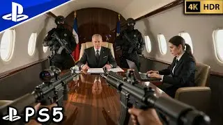 (PS5) The Russian President Plane Got Hijacked | Ultra Realistic Gameplay [4K60FPS] Call of Duty