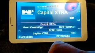 Possibly the cheapest SDR setup - &pound;34 phablet Wavesink and SDR Touch