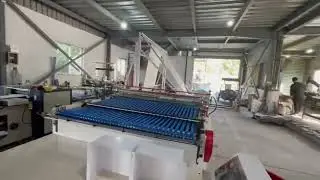 1700mm Side Sealing Bag Making Machine | Bubble Film & EPE Bag Production Demo