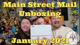 Main Street Mail l Disney Subscription Box l Unboxing l January 2021
