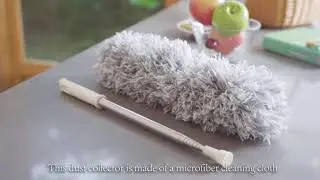 FAN Cleaning Duster Mop use | Microfiber Foldable Extendable ceiling Fan Cleaning duster and brush