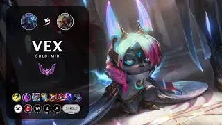 Vex Mid vs Zed - KR Master Patch 13.20