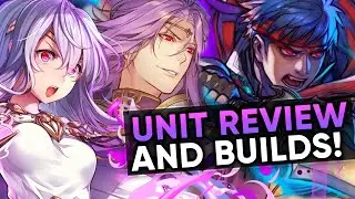 ANGRY FALLEN HEROES! - Fallen Lyon, Ike, Julia & Male Corrin Unit Review & Builds [FEH]