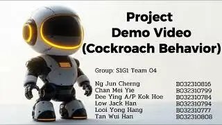 BAXI3523 AI in Robotics and Automation - Group Project Demo Video (S1G1 - Group 4)