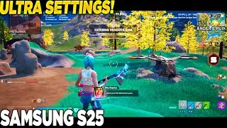 Samsung S25 Fortnite Chapter 6 Snapdragon 8 Elite