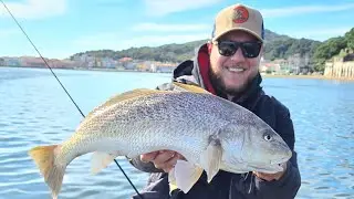 ESSA PESCARIA DE CORVINA FOI SENSACIONAL - Laguna/SC - no inverno pega peixe também?