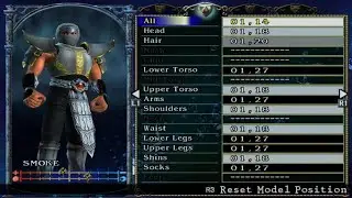 SOULCALIBUR III SMOKE Creation from SOULCALIBUR 3