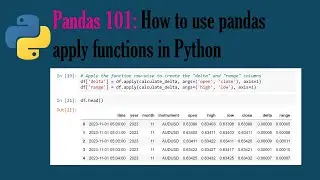 Python Pandas 101 | Basic Apply and Lambda Functions