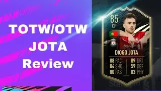 FIFA21 OTW upgrade! TOTW Diogo Jota 85 Review