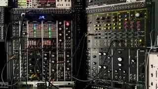 2/24/25 Metasonix S-1000 + Synthetic Sound Labs 1660 + Corsynth VCLFO + MegaOhm CdS VCF/A + CXM 1978