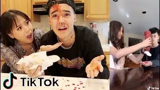 RECREATING COUPLE TIKTOKS! *Gone Wrong* Almost broke my nose..