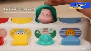 Grow with Glee Pop-Up Animal Sensory Toy - Stimulates Cognitive Development#toys #kidstoys