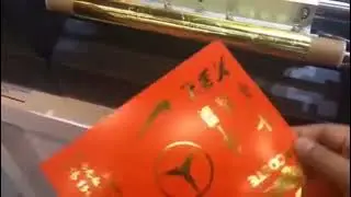 Automatic Digital Hot Foil Stamping Printer Leather Book Cover Pvc Coated Paper Hot stamping machine