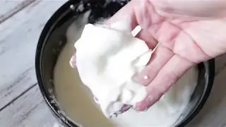 Cornstarch Slime AKA Oobleck - the easiest safe slime! No glue or borax!