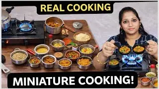 Miniature Kitchen Set Sale   Real Cooking and Unboxing   Manasvini Fancy Store