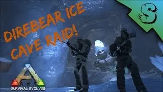 Рейд в ледяную пещеру Dire Bear! с Dreararc | Ark: Survival Evolved [E11]
