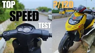 Aprilia SR-150 Scooter | Top Speed Test |